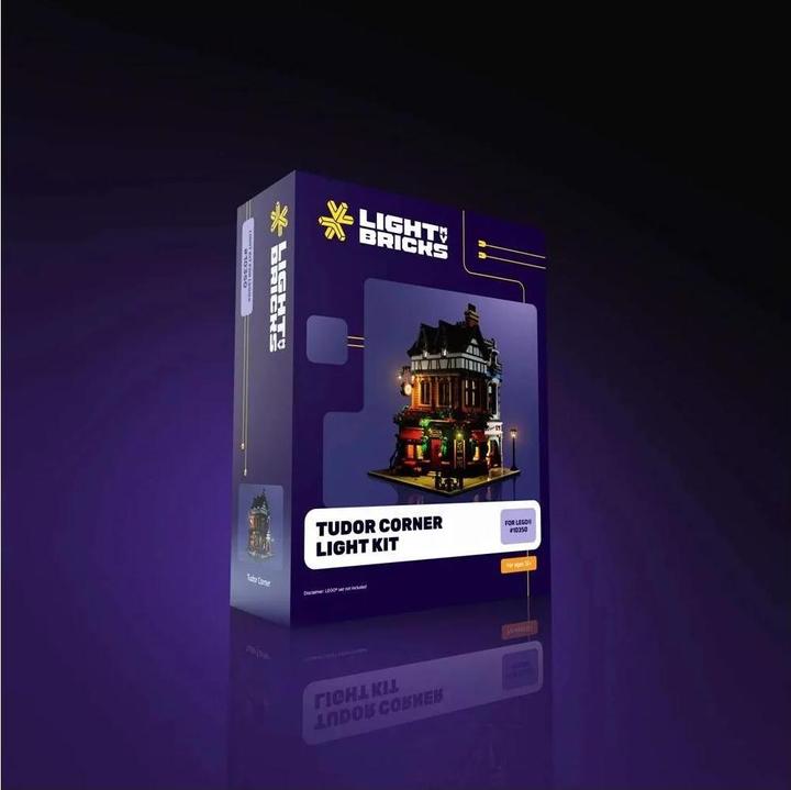 Produktbild Light my bricks LMB 2.0 LED Licht Set für LEGO® 10350 Eckhaus im Tudorstil