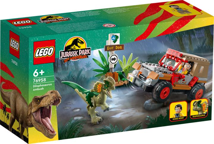 Actual product image LEGO Ambush of the Dilophosaurus (76958, LEGO Jurassic World)