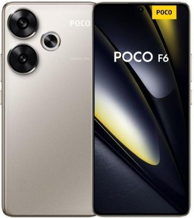 Produktbild Xiaomi Poco F6 (256 GB, Titanium, 6.67", Dual SIM, 5G)
