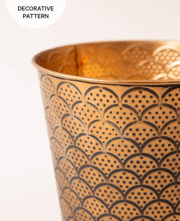 Produktbild Esmée Blumentopf / Übertopf Orient, Blech (16 cm)