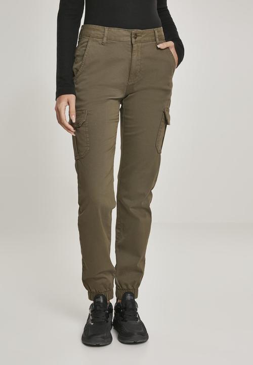 Actual product image Urban Classics Ladies High Waist Cargo Pants (29)