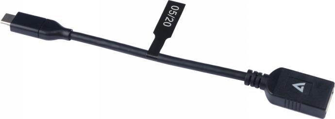 Image du produit V7 V7U3C-BLK-1E (0.10 m, USB 3.1)