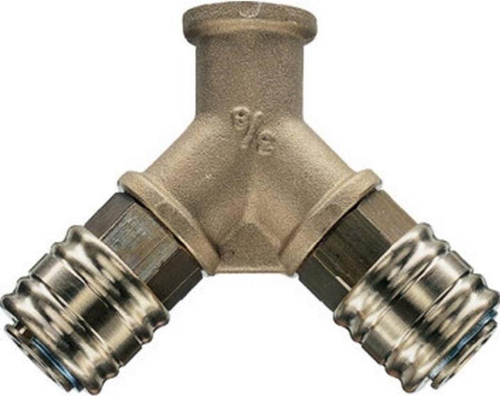 Actual product image EWO Distributor thread G 1/2 ″/19.17 mm DN 7.2, internal thread, 2 couplings