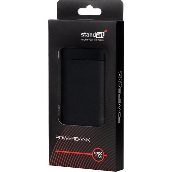 Standart POWERBANK 10000 MAH PB67 BLACK, Powerbank