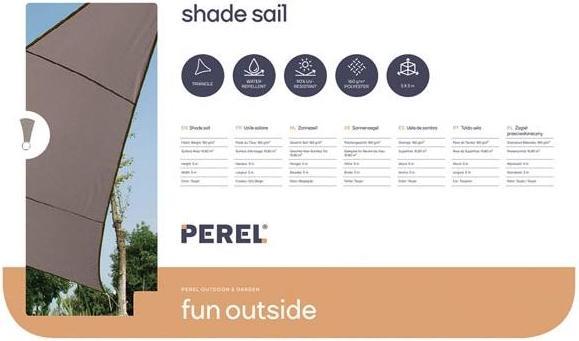 Actual product image Perel Awnings (500 x 500 cm)