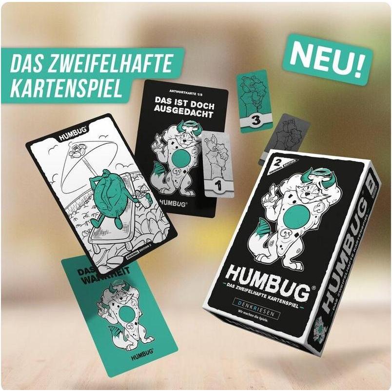 Thumbnail - Denkriesen HUMBUG - Das Zweifelhafte Kartenspiel 2 (Deutsch)
