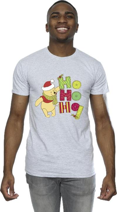 Produktbild Disney Winnie The Pooh Ho Ho Ho Scarf TShirt (XXL)