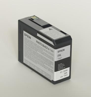 Actual product image Epson T5801 (PBK)