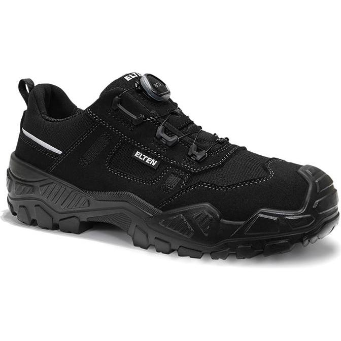 Elten, Sicherheitsschuhe, Sicherheitshalbschuh MIKE BOA black Low ESD S3S Gr. 43 (S3, 43)