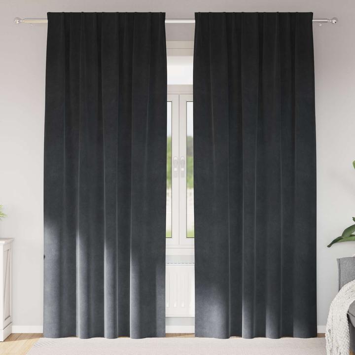 Produktbild vidaXL Verdunkelungsvorhänge (140 x 225 cm)