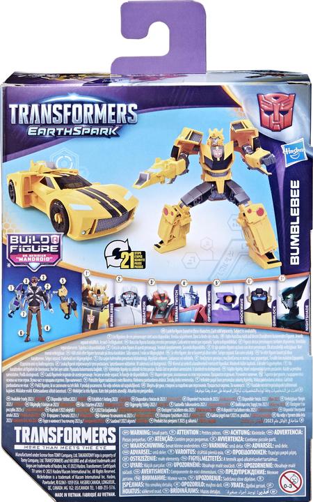 Actual product image Hasbro Transformers - Earthspark Deluxe Class - Bubblebee