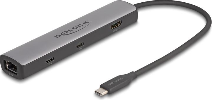 Actual product image Delock USB 40 Gbps USB Type-C docking station 8K (USB-C, 4 ports)