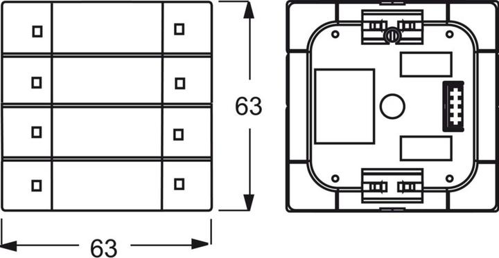 Actual product image Busch-Jaeger Push-button