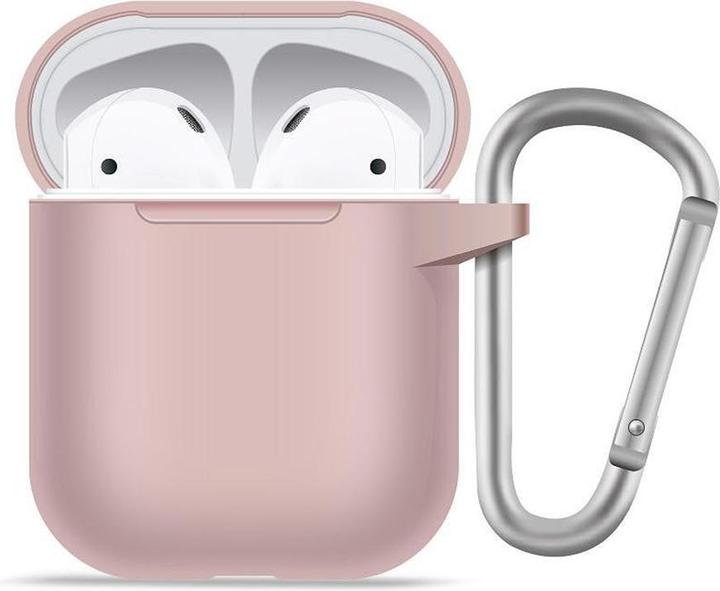 BlueO - Liquid Silicone Protect Case - for AirPods 1 - Sand Pink (Headphone sleeve)