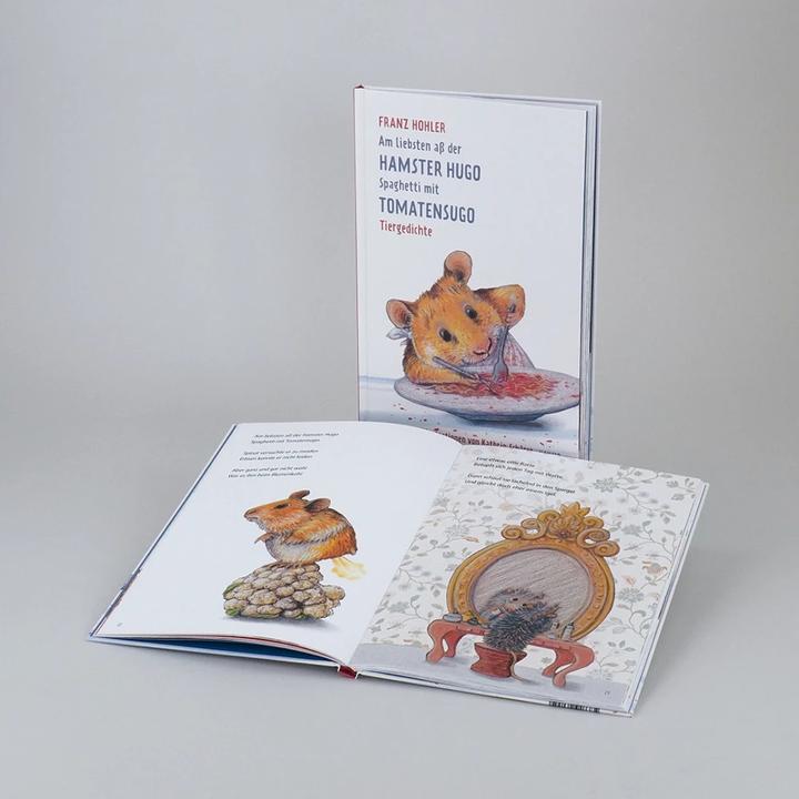 Produktbild Am liebsten ass der Hamster Hugo Spaghetti mit Tomatensugo (Deutsch, Franz Hohler, 2018)