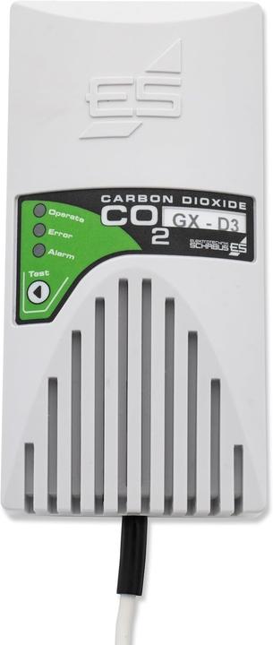 Actual product image Schabus GX-D3 gas detector with external sensor mains-powered detects carbon dioxide