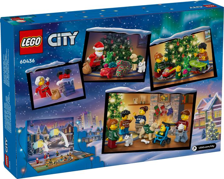 Actual product image LEGO City Advent Calendar 2024