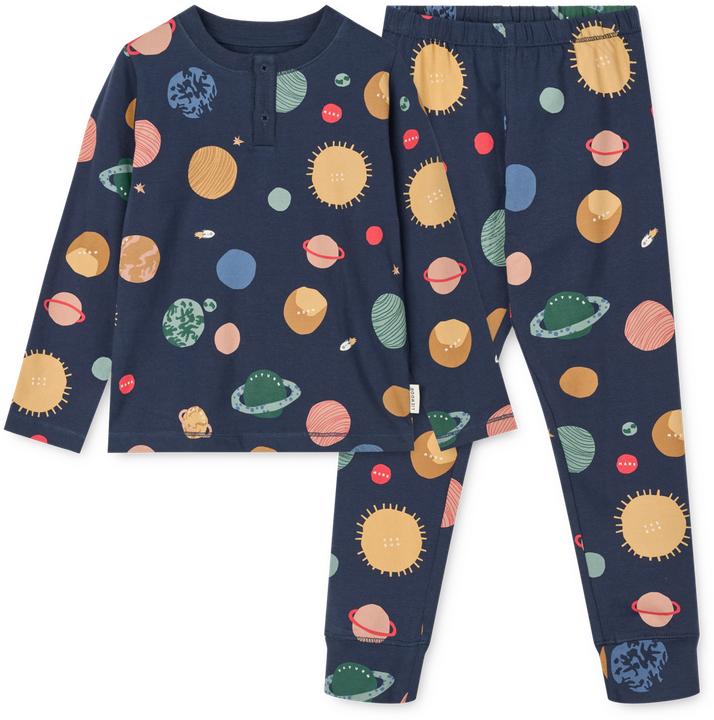 Produktbild Liewood Wilhelm Pyjama Universe Classic (104, 98)