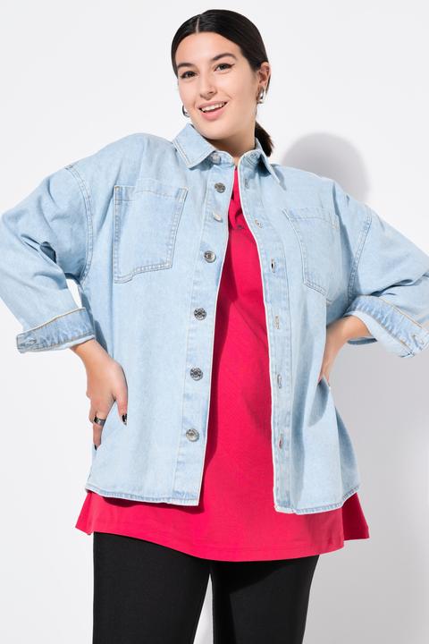Immagine prodotto Studio Untold Jeanshemd, oversized, Hemdkragen, Langarm (50, 52)