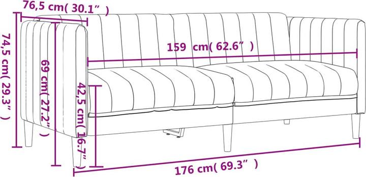 Actual product image vidaXL Sofagarnitur (Upholstery set)