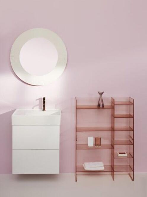 Produktbild Laufen Kartell Sound-rack Regal, B/T/H: 750/260/530 mm, H3893310 (75 x 26 x 53 cm)