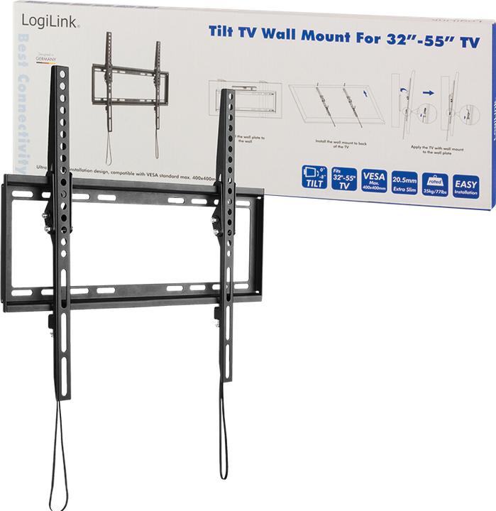 Produktbild LogiLink TV Wandhalterung (Wand, 35 kg, 32" - 55")