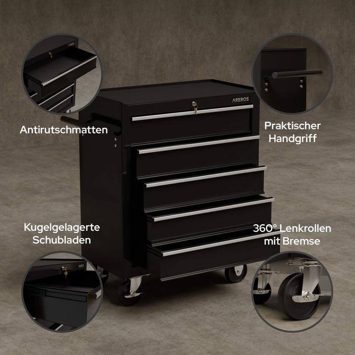 Actual product image Arebos Tool trolley (1 x)