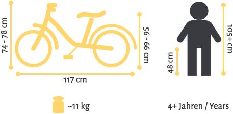 Produktbild Bikestar Cruiser (16")