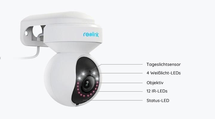 Produktbild Linksys Reolink E1 Outdoor IP-Sicherheitskamera Innen & Aussen 2560 x 1920 Pixel Zimmerdecke (2560 x 1920 Pixels)