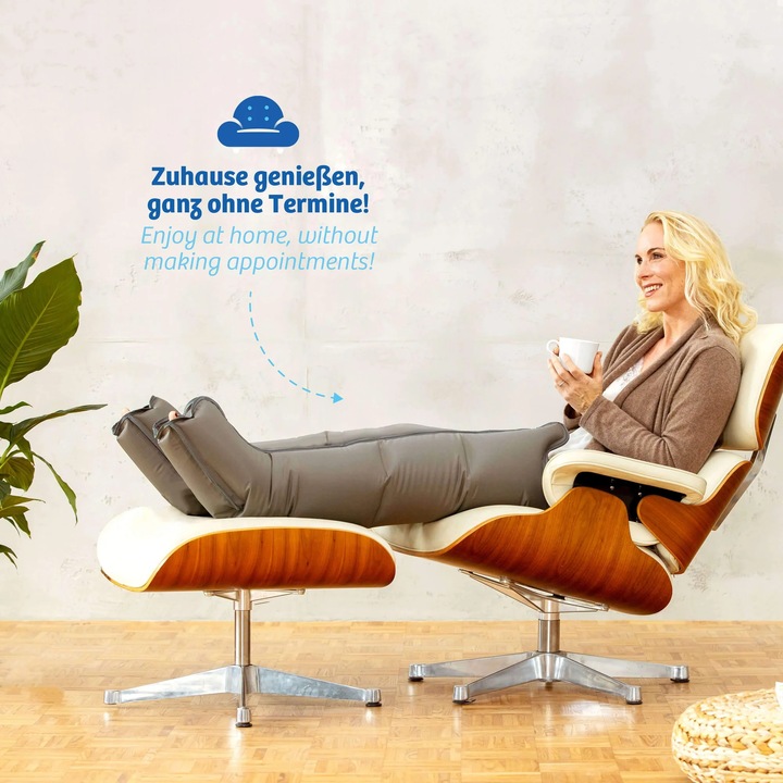 Produktbild Venen Engel 4 Premium Massage-Gerät mit Beinmanschetten
