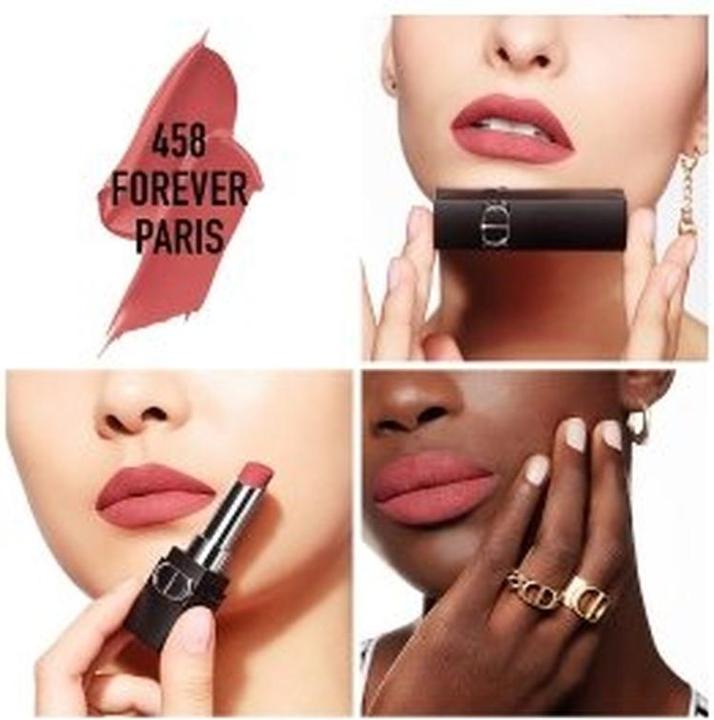 Image du produit Dior Rouge Forever Rouge à lèvres sans transfert 458 Forever Paris 0.11 Once (458 Forever Paris)