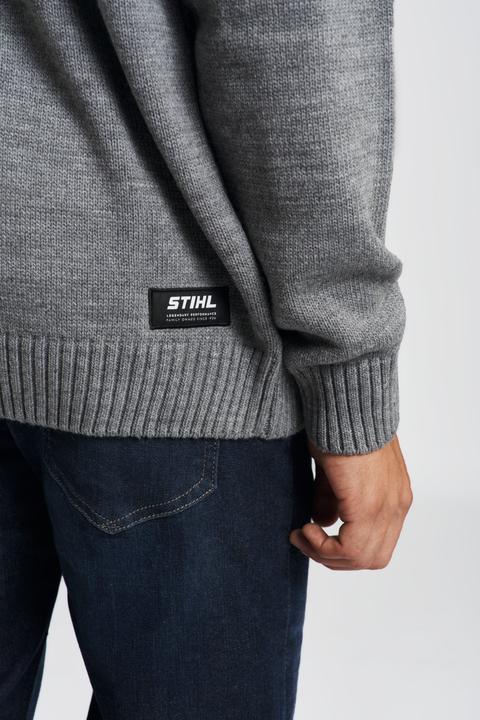 Produktbild Stihl Pullover Gr. L WINTER SEASON 23 Blau/Grau (L)