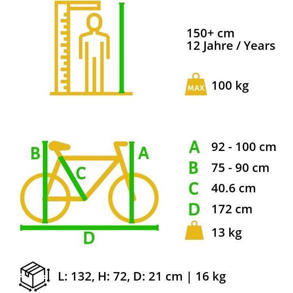 Thumbnail - Bikestar, Citybike, (40.60 cm)