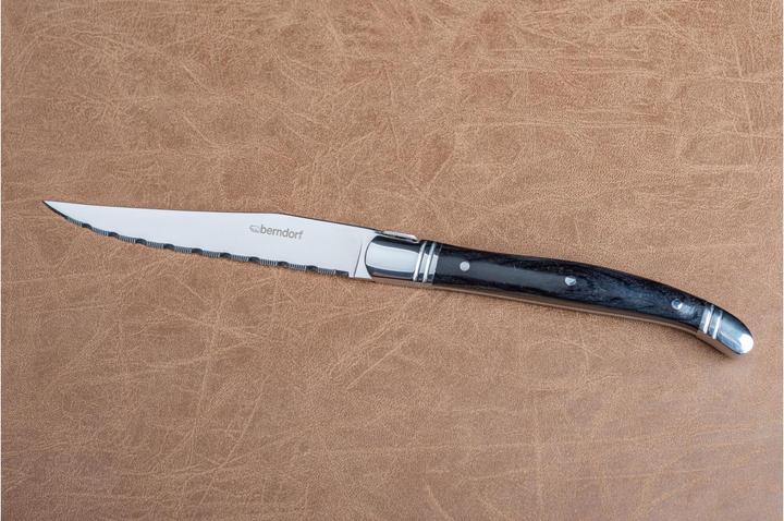 Produktbild Berndorf Steakmesser 6er Set schwarz (6 Stk., Messer)