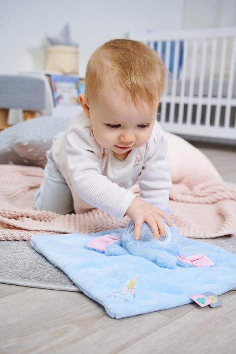 Actual product image Simba Disney Stitch Kopf m. Schmusetuch