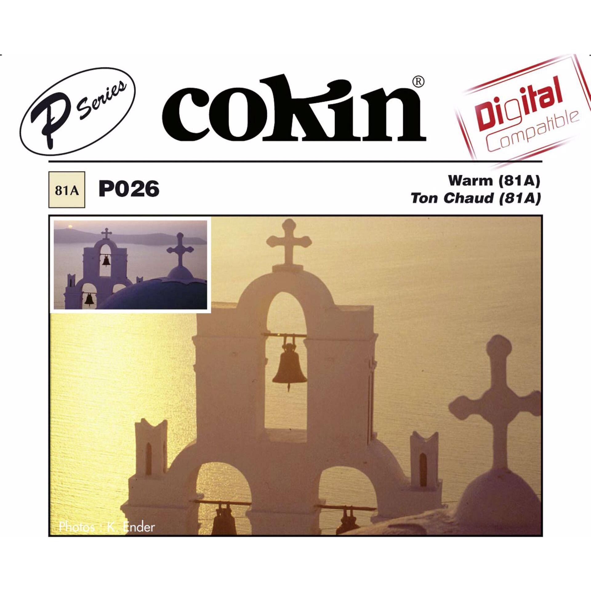 Cokin Filter P026 Warmton 81A (84 mm), Objektivfilter