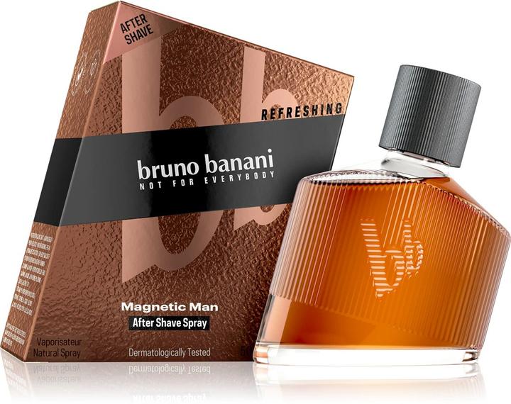Actual product image Bruno Banani Magnetic Man After Shave 50 ml (Aftershave lotion, 50 ml)