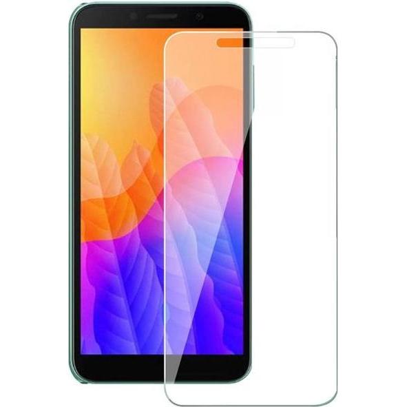 MU Budget Schutzglas Displayschutz (1 Stück, Huawei Y5p), Smartphone Schutzfolie, Transparent