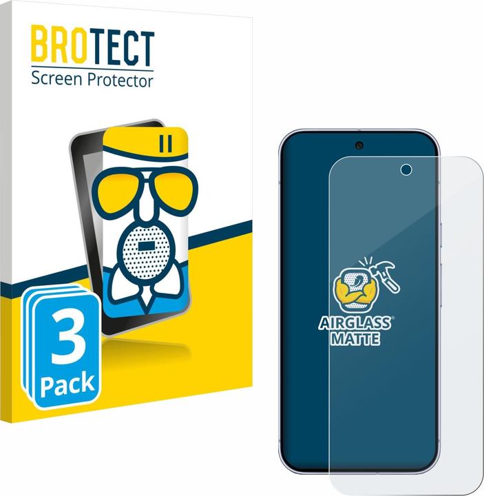 Produktbild BROTECT Schutzglas für Google Pixel 10 Pro XL Schutzfolie Displayschutz Display Schutz Glas Folie matt (3 Stk., Google Pixel 10 Pro XL)