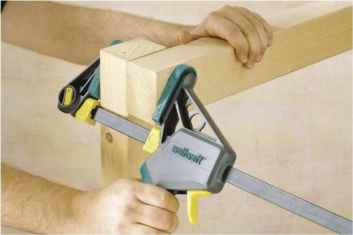 Produktbild wolfcraft Einhandzwinge EHZ „PRO“ 100/700 mm (700 mm)