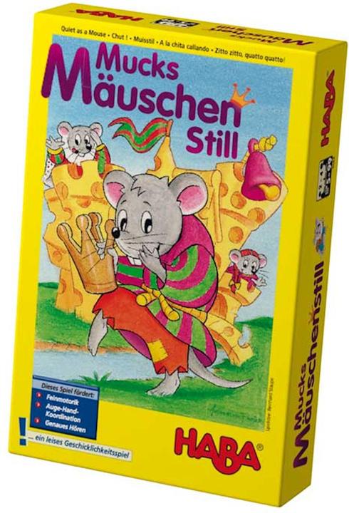 Haba Mucksmäuschenstill (Deutsch, Spanisch, Niederländisch, Italienisch, Englisch, Französisch)