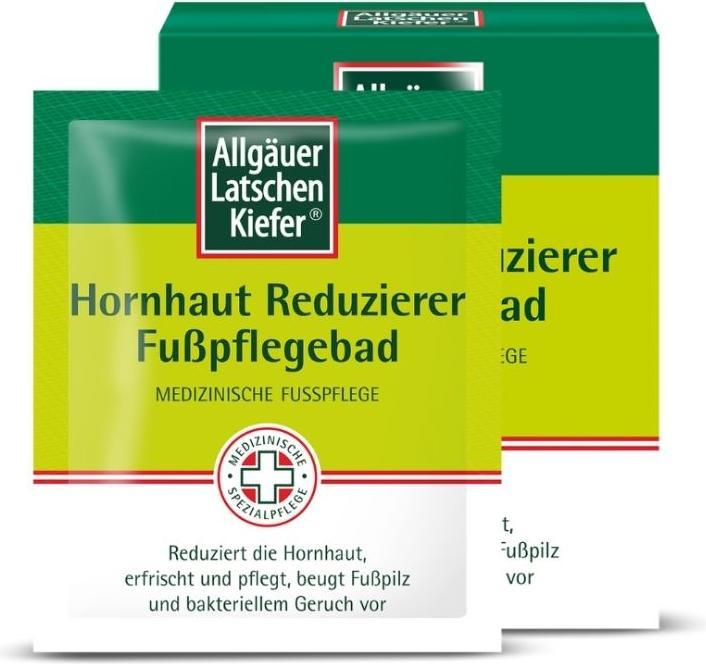 Image du produit Allgäuer Latschenk.réducteur de callosités soin des pieds, 10X10 g BAD (Produit anti-callosités)
