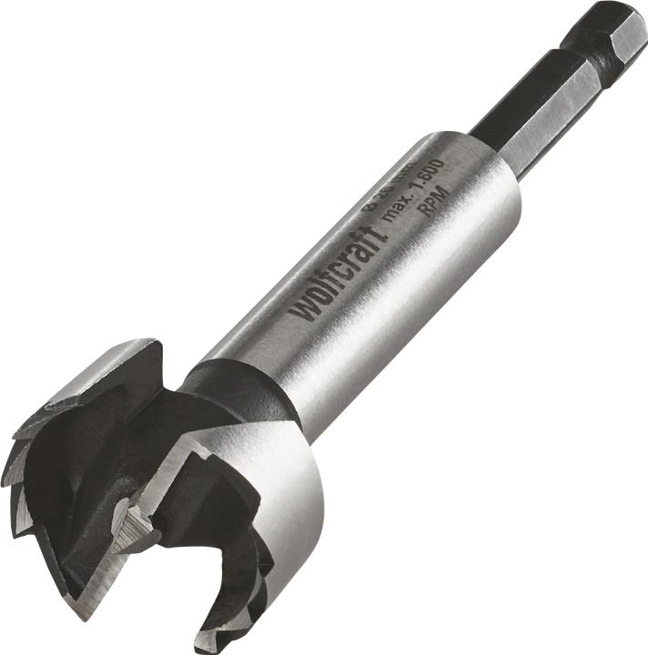 Produktbild wolfcraft 1 Forstnerbohrer Schaft 6-kant ø26x90mm (8 mm)