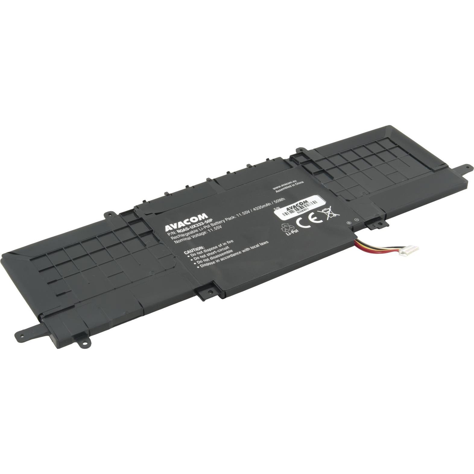 Avacom battery for Asus ZenBook UX333 Li-Pol 11.55V 4335mAh 50Wh (4335 mAh), Batteria per notebook