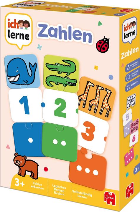 Actual product image Jumbo I learn numbers (German, 2 - 5 years)