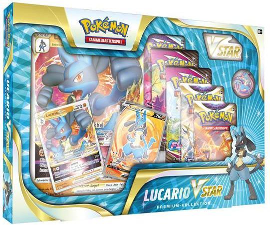 Image du produit Amigo Pokemon Lucario VSTAR Premium Collection - Français (Français)