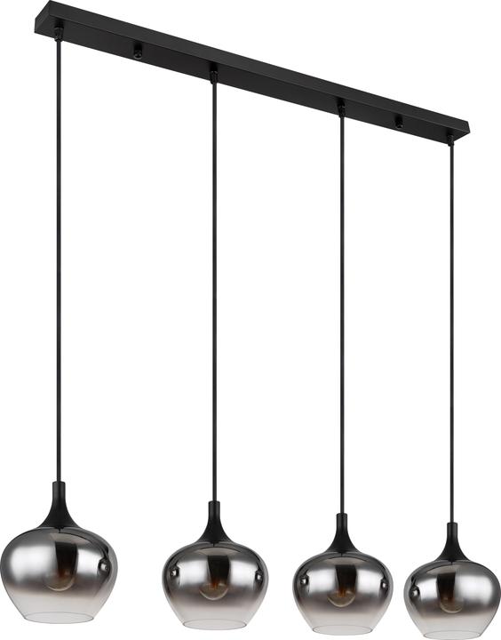Produktbild Globo Hängeleuchte Maxy schwarz matt 4xE27 (E27)