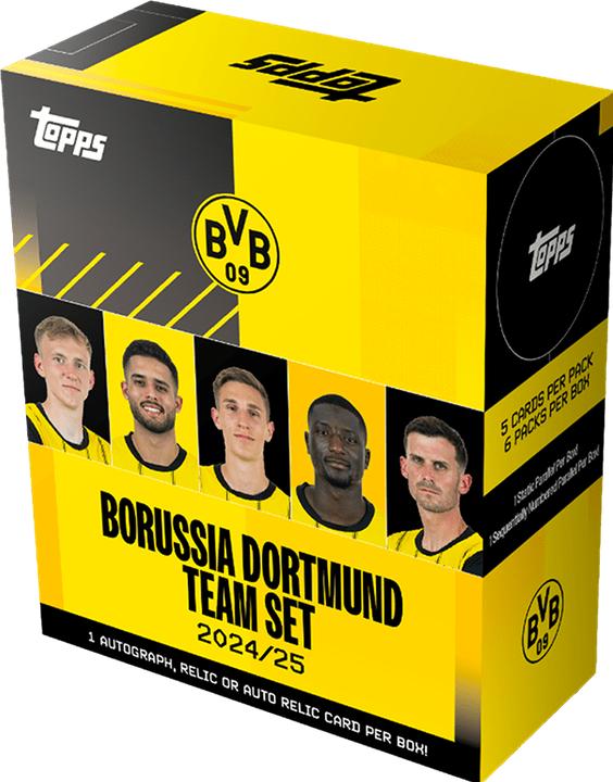 Produktbild Topps ToppsÂ® Borussia Dortmund Team Set 2024/25 (Booster Pack)