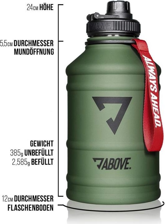 Actual product image Above Trinkflasche (2.20 l)