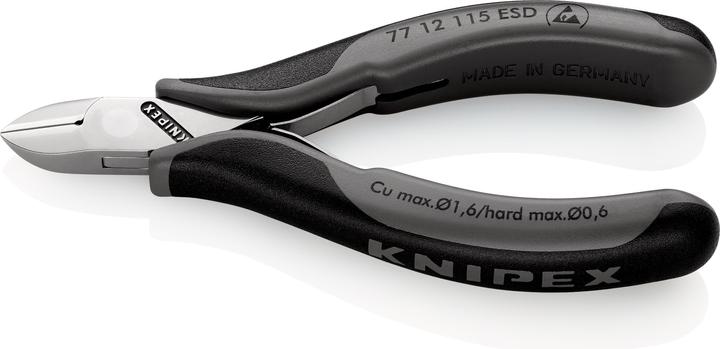 Actual product image Knipex Electronics Diagonal Cutter ESD (115 mm)